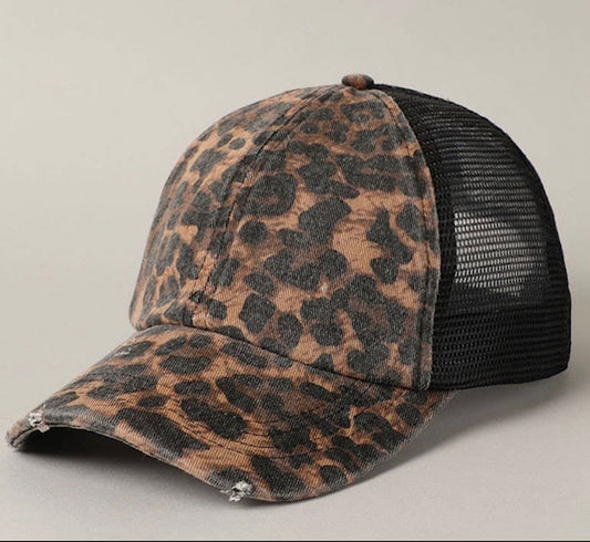 Leopard Baseball cap