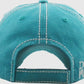 Baseball cap "Dog Mom" vintage Turquoise